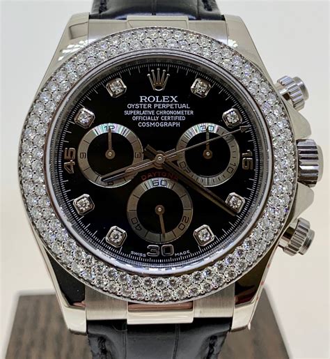 rolex cosmograph daytona diamonds|gold rolex daytona white face.